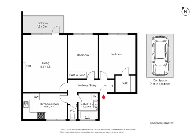 Floorplan of Homely apartment listing, 10/7-9 Irving Avenue, Prahran VIC 3181