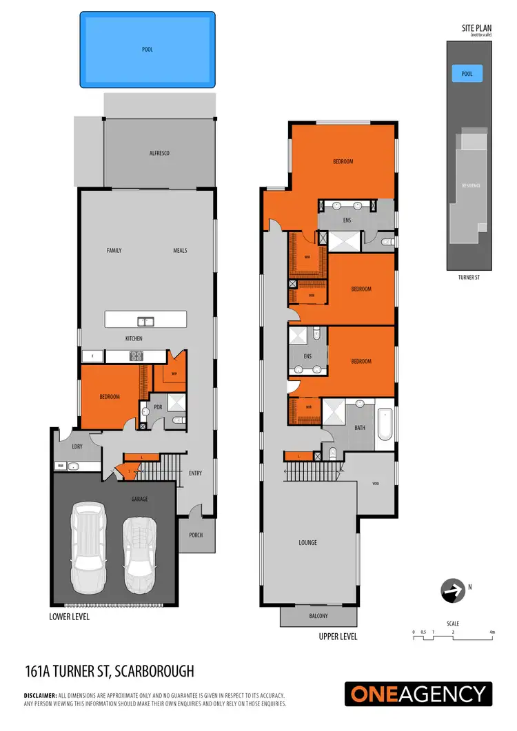 Floorplan of Homely house listing, 161a Turner Street, Scarborough QLD 4020