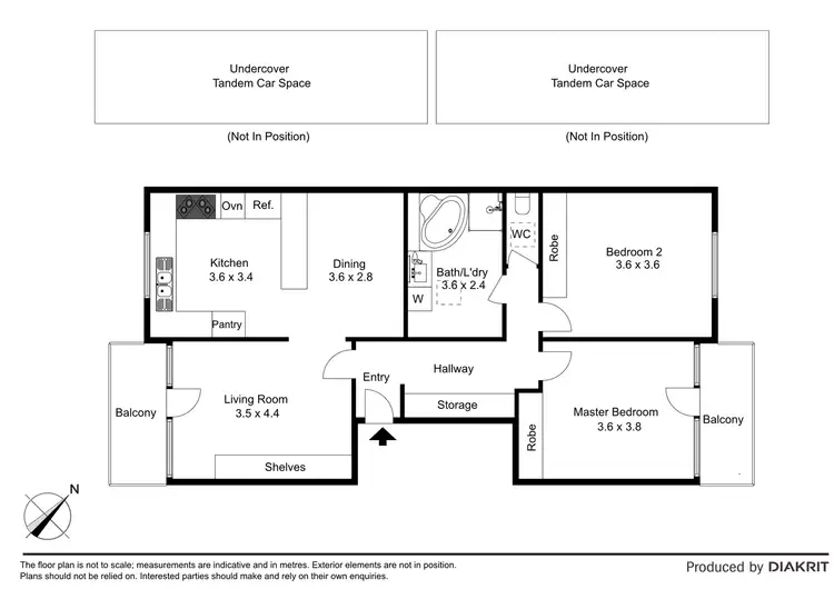 Floorplan of Homely apartment listing, 10/41 Nepean Highway, Elsternwick VIC 3185