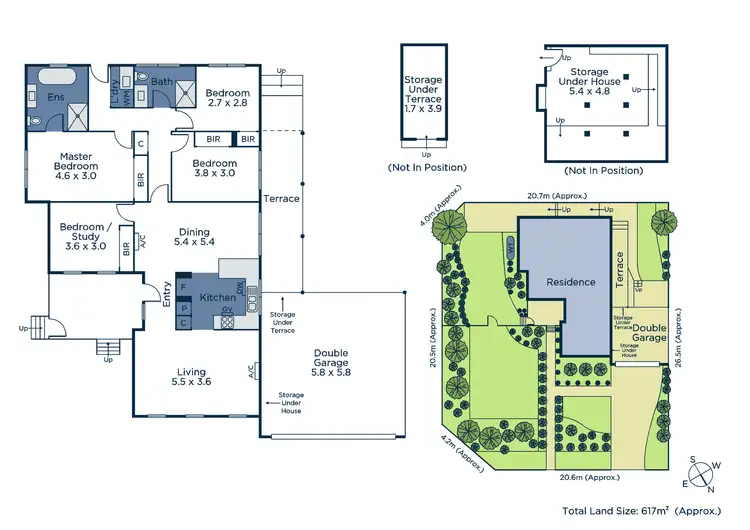 Floorplan of Homely house listing, 4 Piedmont Court, Croydon North VIC 3136
