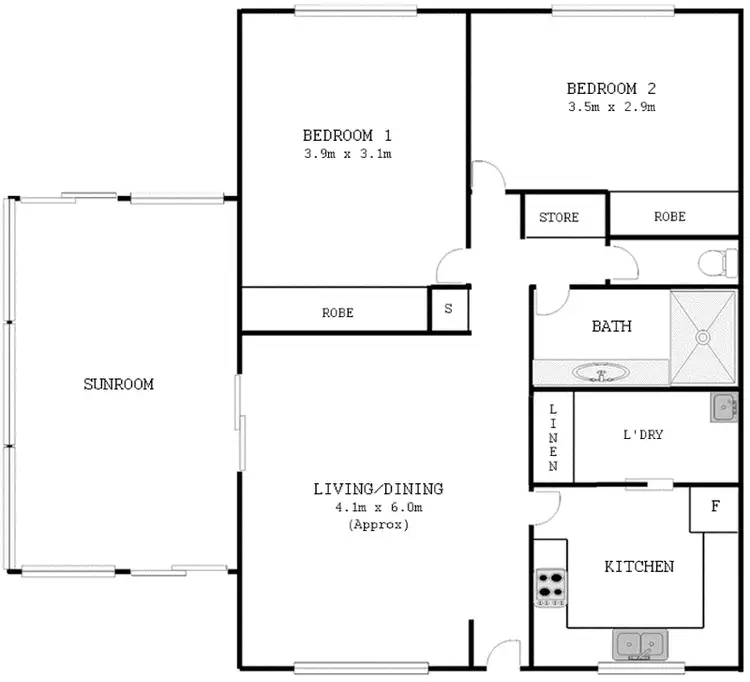 Floorplan of Homely house listing, 31/55 Burkitt Street, Page ACT 2614