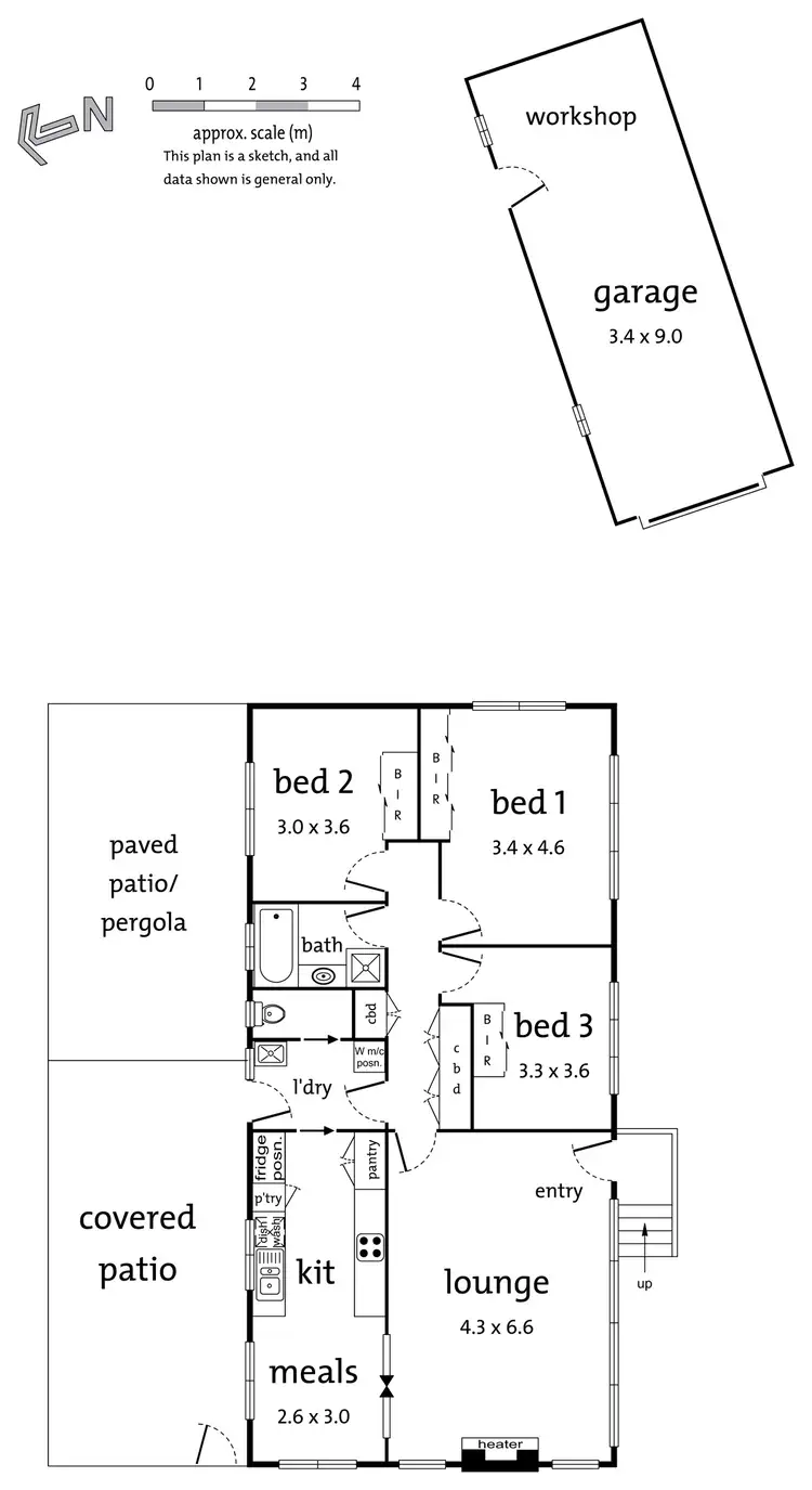 Floorplan of Homely house listing, 61 Armstrong Road, Heathmont VIC 3135