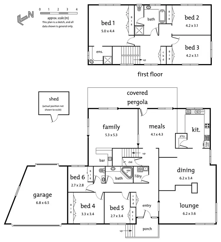 Floorplan of Homely house listing, 96 Hawthory Road, Kilsyth VIC 3137