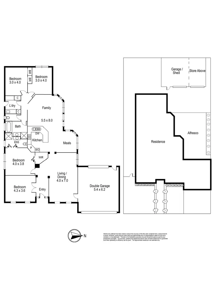 Floorplan of Homely house listing, 7 Northwood Drive, Whittlesea VIC 3757