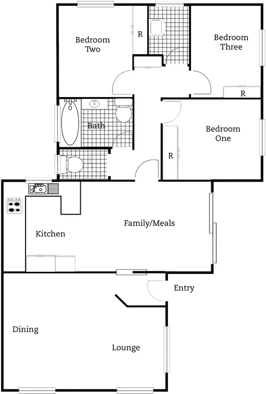 Floorplan of Homely house listing, 11 Bushby Close, Gordon ACT 2906
