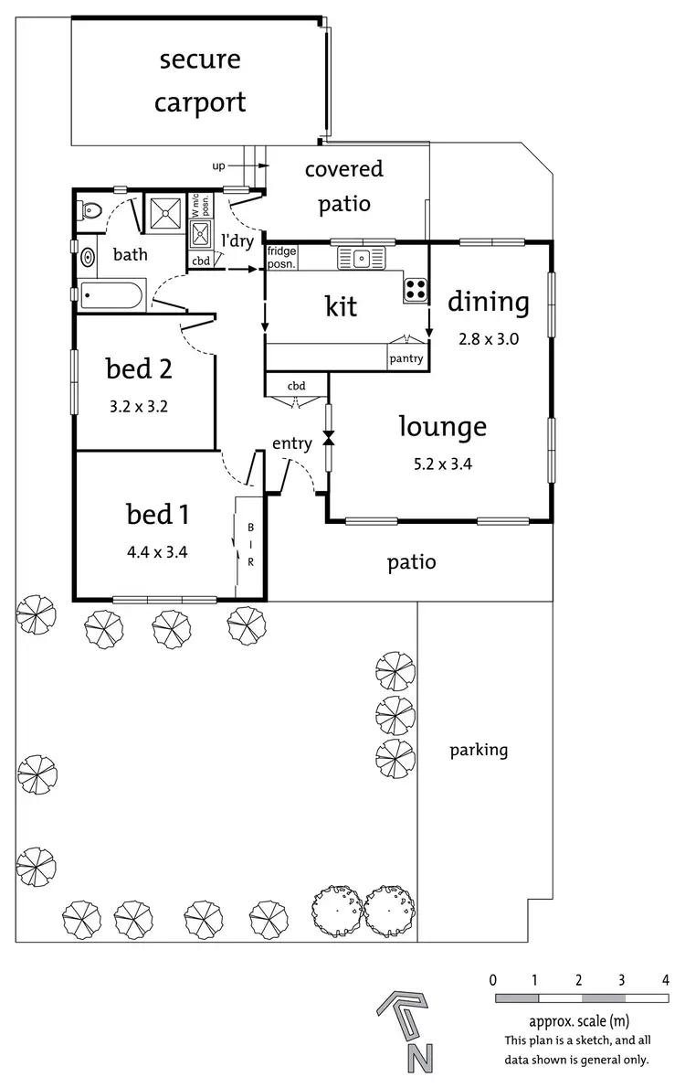 Floorplan of Homely house listing, 1/15 Tunstall Avenue, Nunawading VIC 3131