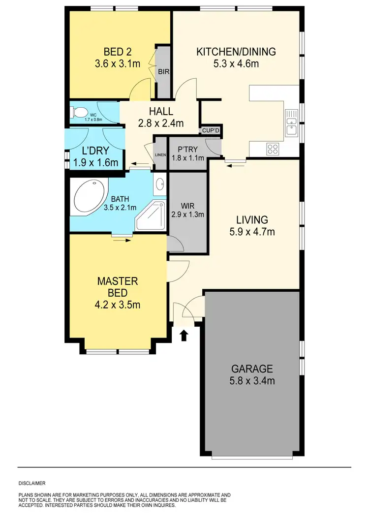 Floorplan of Homely house listing, 10/1010 Geelong Road, Mount Clear VIC 3350