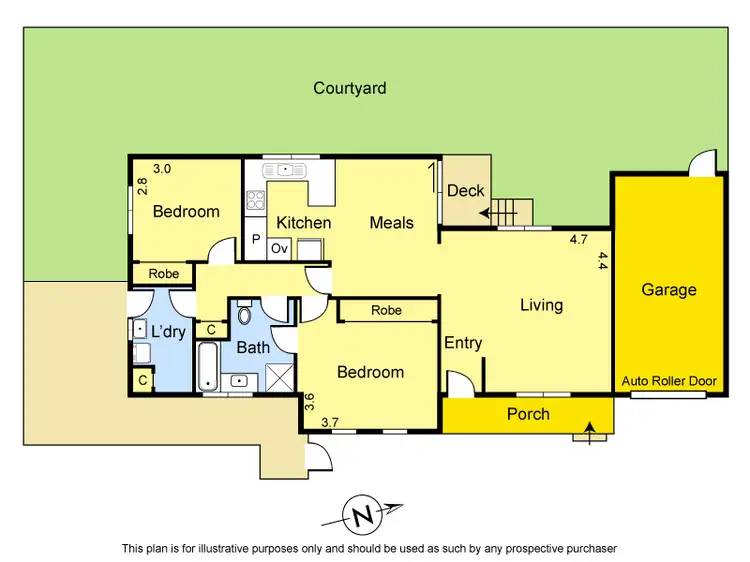 Floorplan of Homely unit listing, 3/107 - 109 Bible Street, Eltham VIC 3095