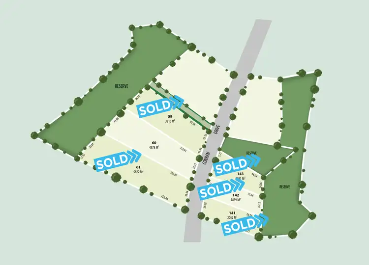 Floorplan of Homely land listing, Stage 6B/Part 1 Yellow Gums Estate, Ocean Grove VIC 3226
