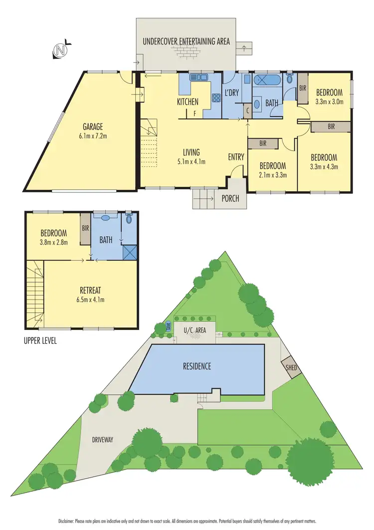 Floorplan of Homely house listing, 3 Fyffe Street, Diamond Creek VIC 3089