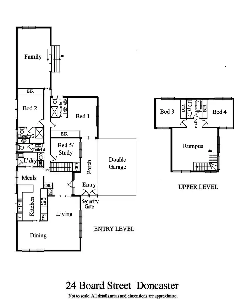 Floorplan of Homely house listing, 24 Board Street, Doncaster VIC 3108