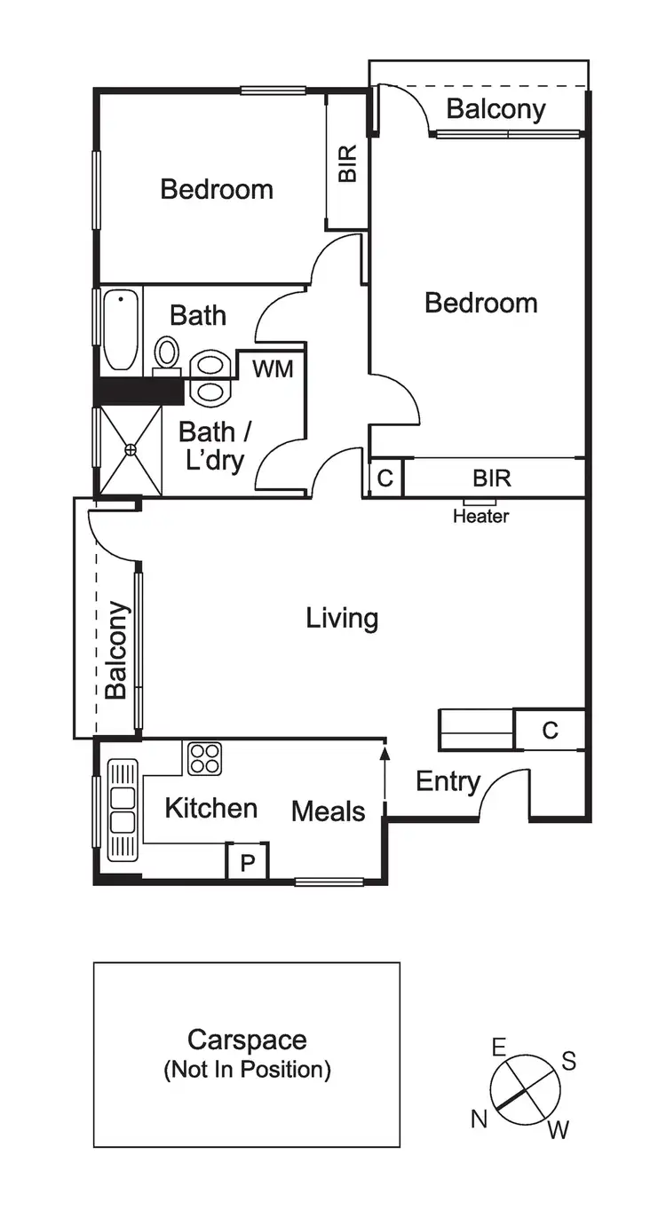 Floorplan of Homely apartment listing, 11/2 Selwyn Avenue, Elwood VIC 3184