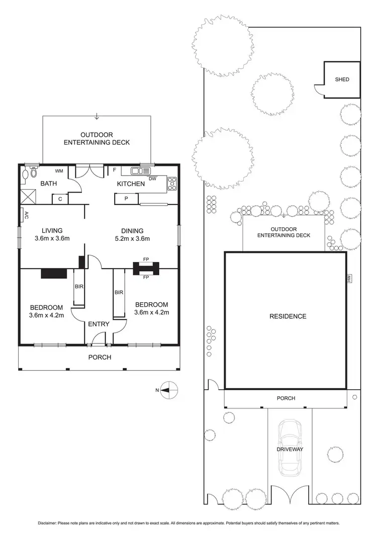 Floorplan of Homely house listing, 13 Elphinstone Street, West Footscray VIC 3012