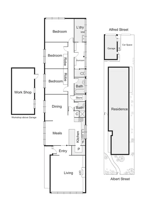 Floorplan of Homely house listing, 138 Albert Street, Port Melbourne VIC 3207