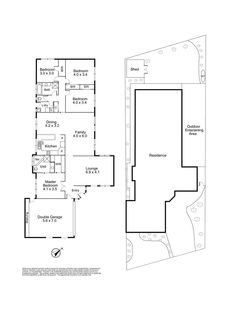 Floorplan of Homely house listing, 5 Possum Place, South Morang VIC 3752