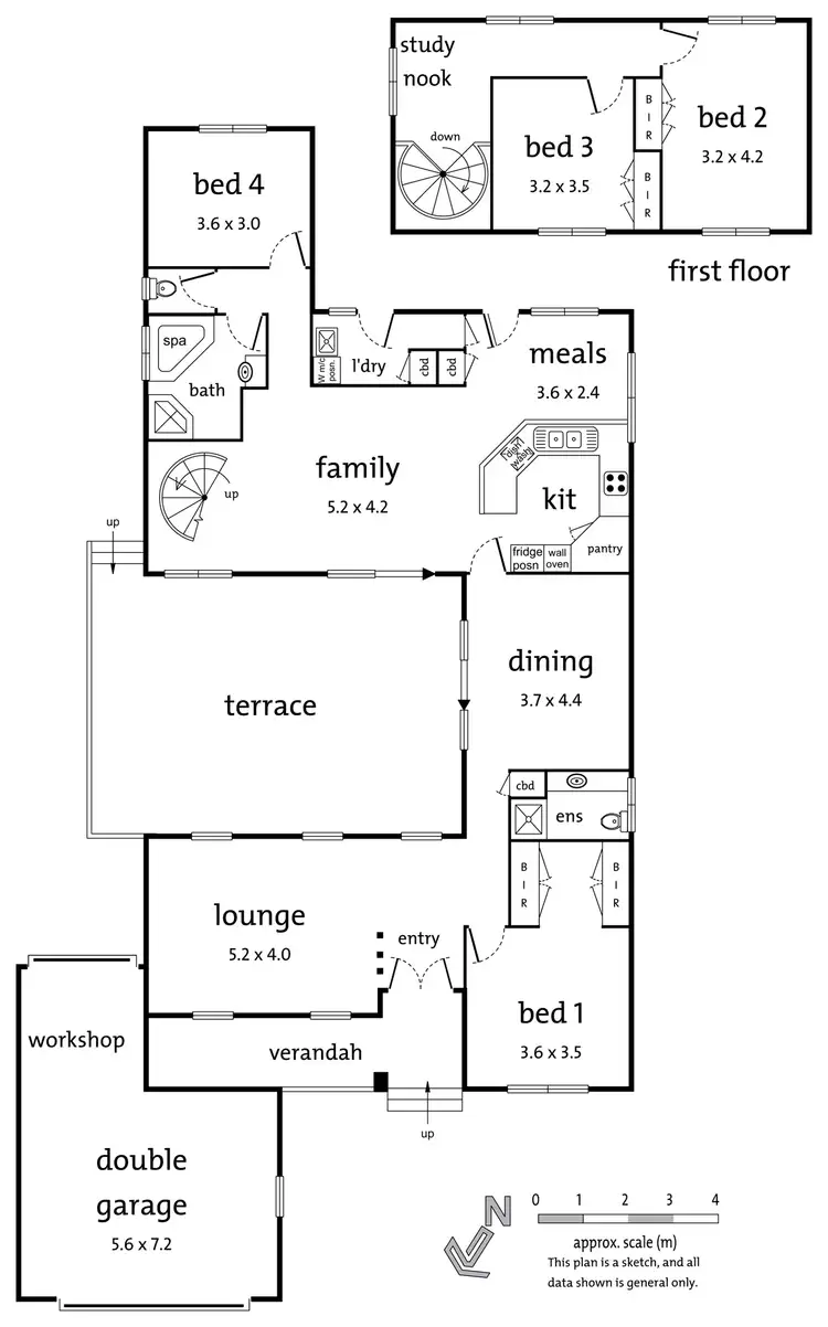 Floorplan of Homely house listing, 3 Alma Court, Doncaster VIC 3108
