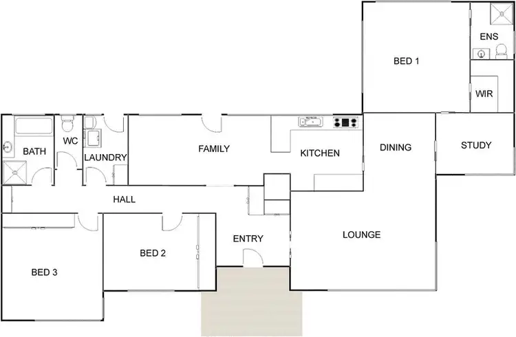 Floorplan of Homely house listing, 15 Westhoven Street, Higgins ACT 2615