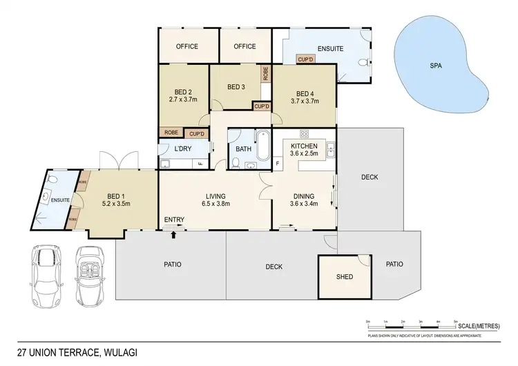 Floorplan of Homely house listing, 27 Union Terrace, Wulagi NT 812