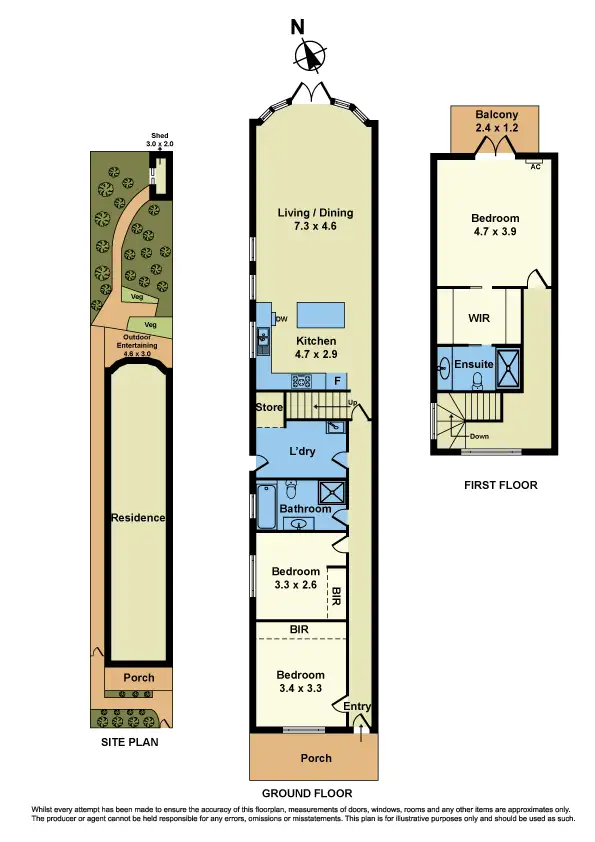 Floorplan of Homely house listing, 74 Osborne Street, Williamstown VIC 3016