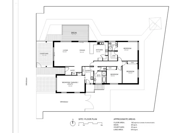 Floorplan of Homely unit listing, 1/17A Torquay Drive, Sorell TAS 7172