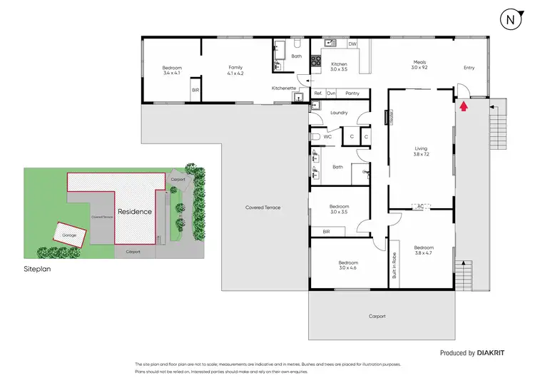 Floorplan of Homely house listing, 22 Kenilworth Avenue, Frankston VIC 3199