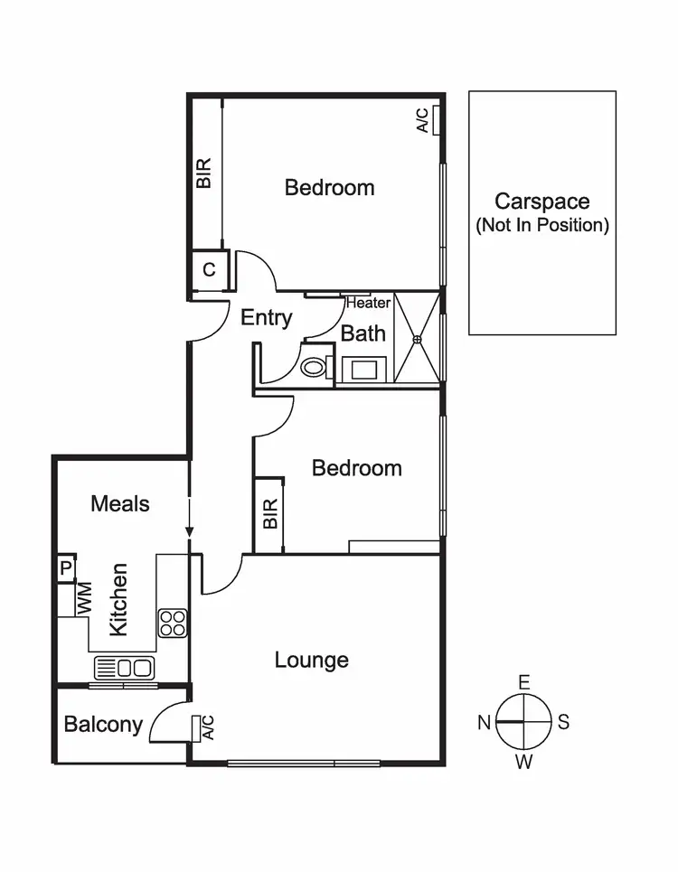 Floorplan of Homely apartment listing, 16/327 Orrong Road, St Kilda East VIC 3183