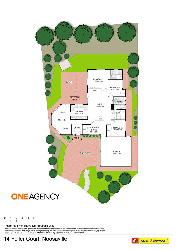 Floorplan of Homely house listing, 14 Fuller Court, Noosaville QLD 4566