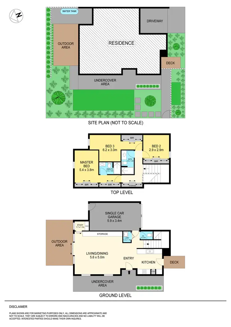 Floorplan of Homely house listing, 1 Monteith (408 Drummond Street) Place, Ballarat Central VIC 3350