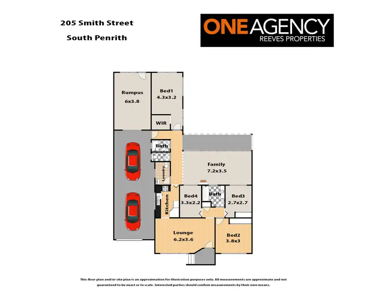 Floorplan of Homely house listing, 205 Smith Street, South Penrith NSW 2750