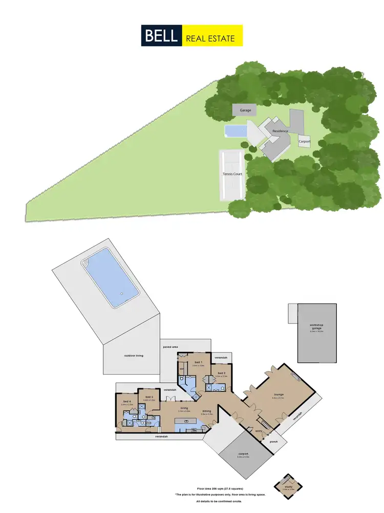 Floorplan of Homely house listing, 18 Ridge Road, Kallista VIC 3791