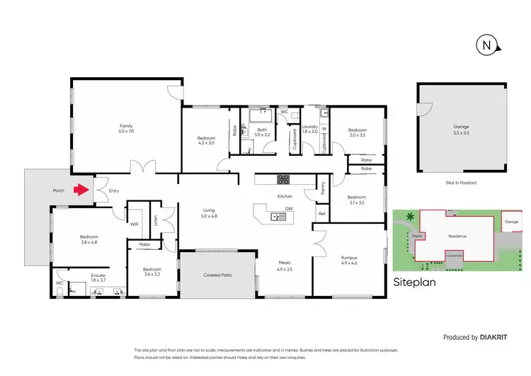 Floorplan of Homely house listing, 41 Walhalla Drive, Eynesbury VIC 3338