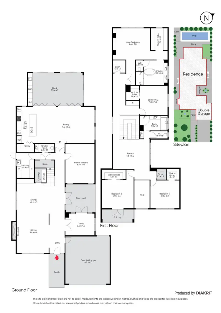 Floorplan of Homely house listing, 75 Baird Street, Brighton East VIC 3187