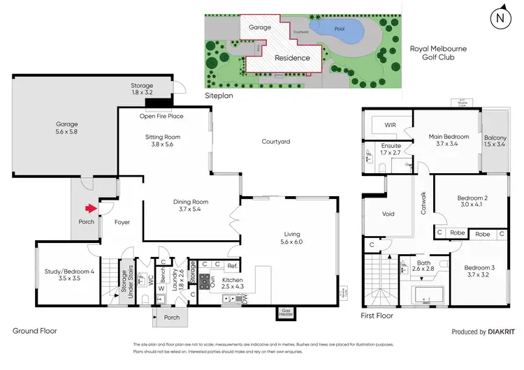 Floorplan of Homely house listing, 22 Vardon Avenue, Beaumaris VIC 3193