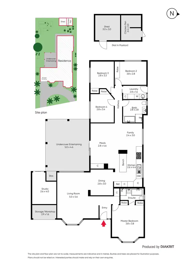 Floorplan of Homely house listing, 58 Palm Beach Drive, Patterson Lakes VIC 3197