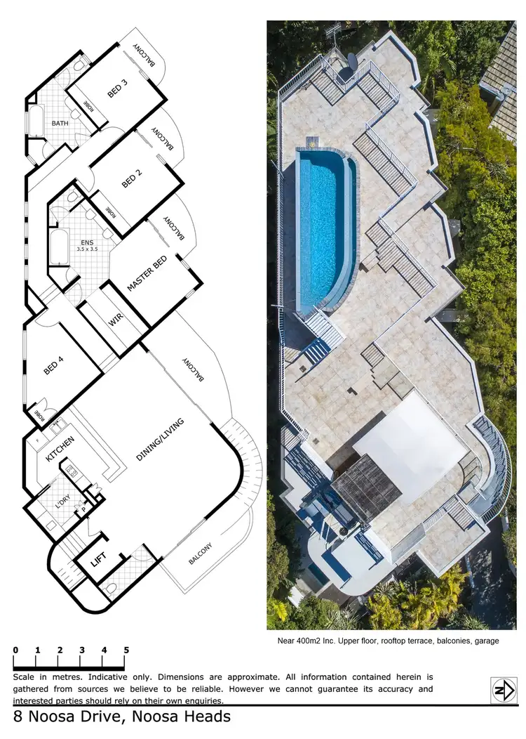Floorplan of Homely apartment listing, 2/8 Noosa Drive, Noosa Heads QLD 4567