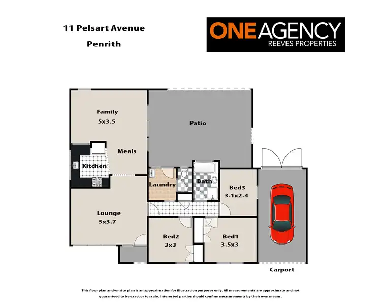 Floorplan of Homely house listing, 11 Pelsart Avenue, Penrith NSW 2750