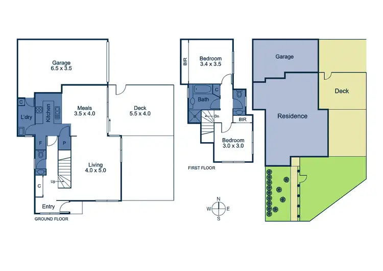 Floorplan of Homely house listing, 61 Barkly Terrace, Mitcham VIC 3132