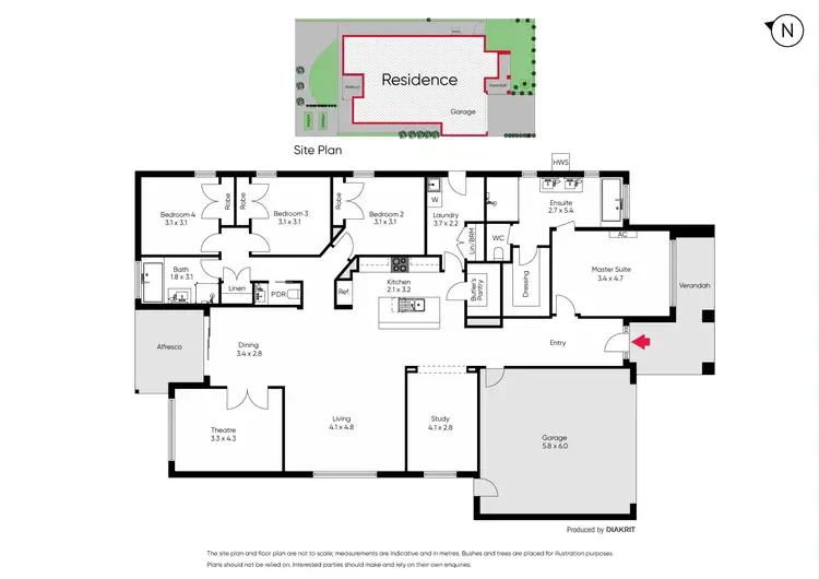 Floorplan of Homely house listing, 64 Rushworth Avenue, Eynesbury VIC 3338