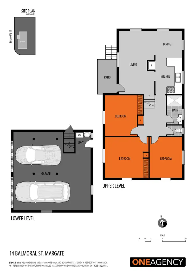 Floorplan of Homely house listing, 14 Balmoral Street, Margate QLD 4019