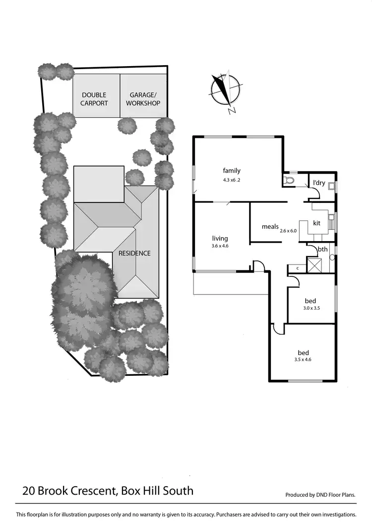 Floorplan of Homely house listing, 20 Brook Crescent, Box Hill South VIC 3128