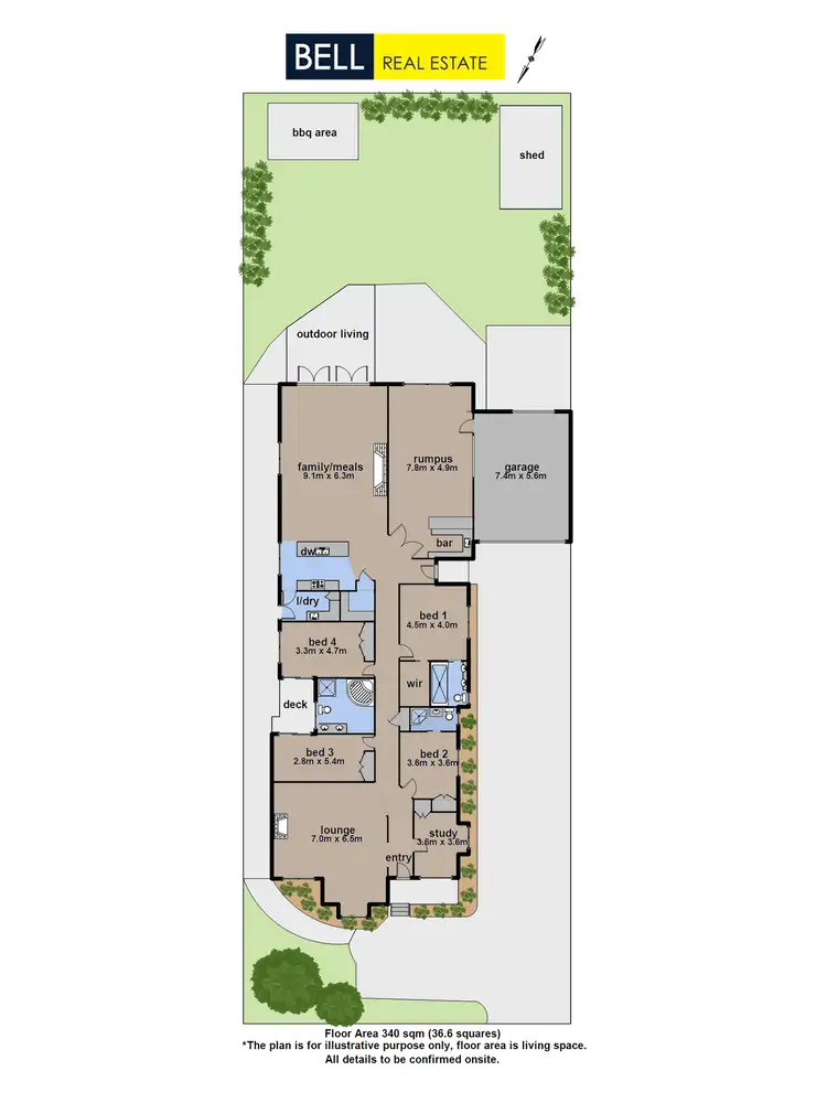 Floorplan of Homely house listing, 60 Morris Road, Upwey VIC 3158