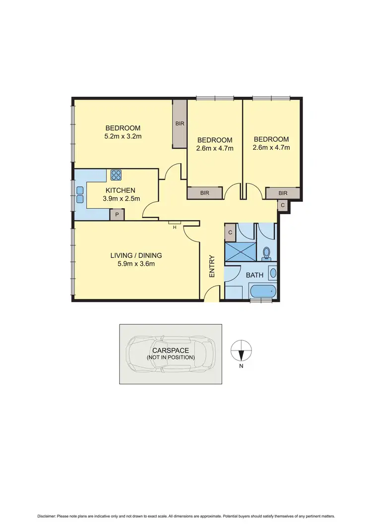 Floorplan of Homely apartment listing, 10/19 Mercer Road, Armadale VIC 3143