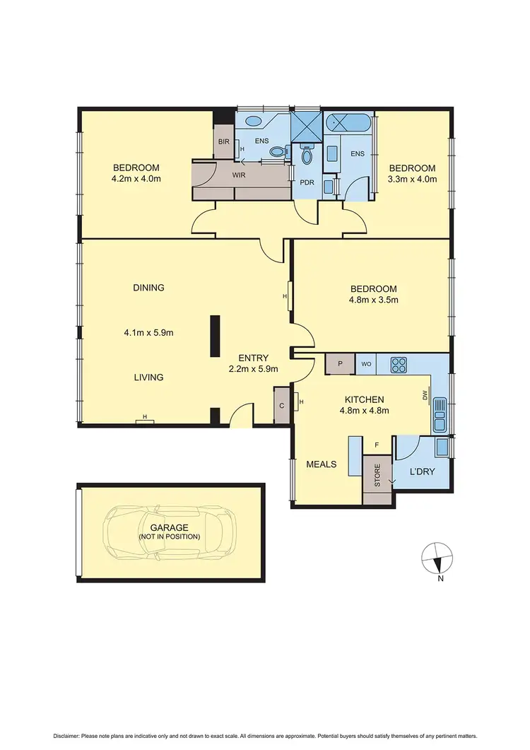 Floorplan of Homely apartment listing, 1/11 Woorigoleen Road, Toorak VIC 3142