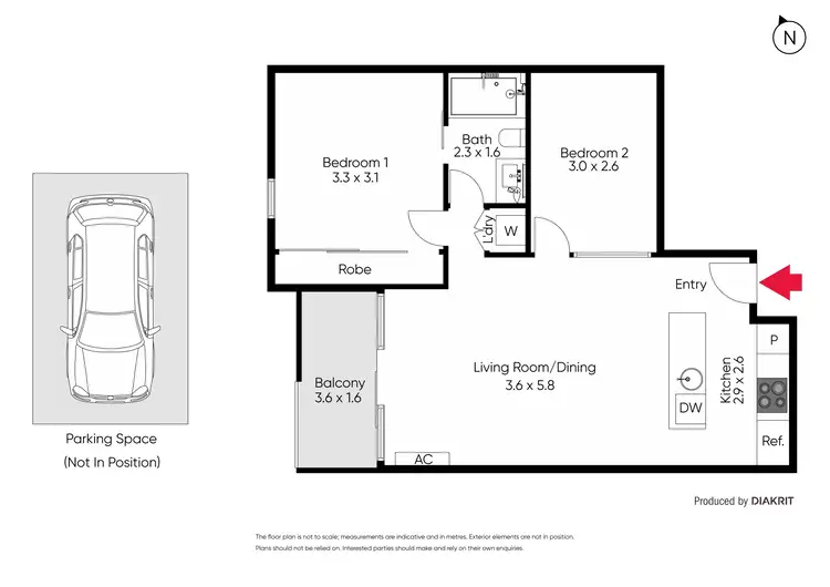 Floorplan of Homely apartment listing, 19/100 Queensberry Street, Carlton VIC 3053