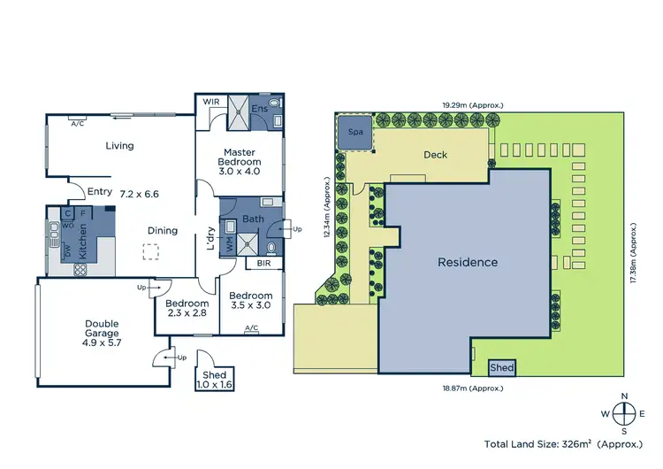 Floorplan of Homely unit listing, 2/13 Norway Avenue, Blackburn VIC 3130