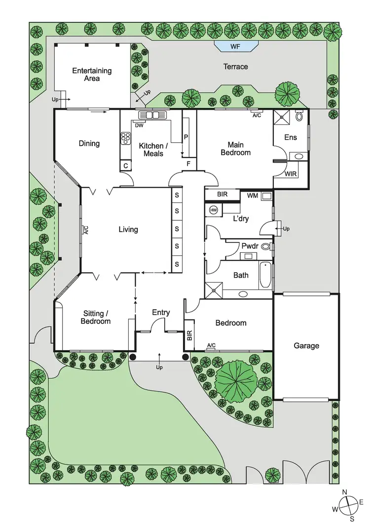 Floorplan of Homely house listing, 6 Frogmore Road, Carnegie VIC 3163