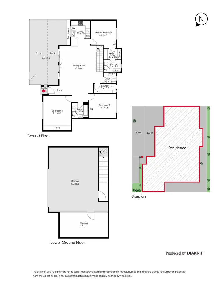 Floorplan of Homely townhouse listing, 5/17 Collocott Street, Mordialloc VIC 3195
