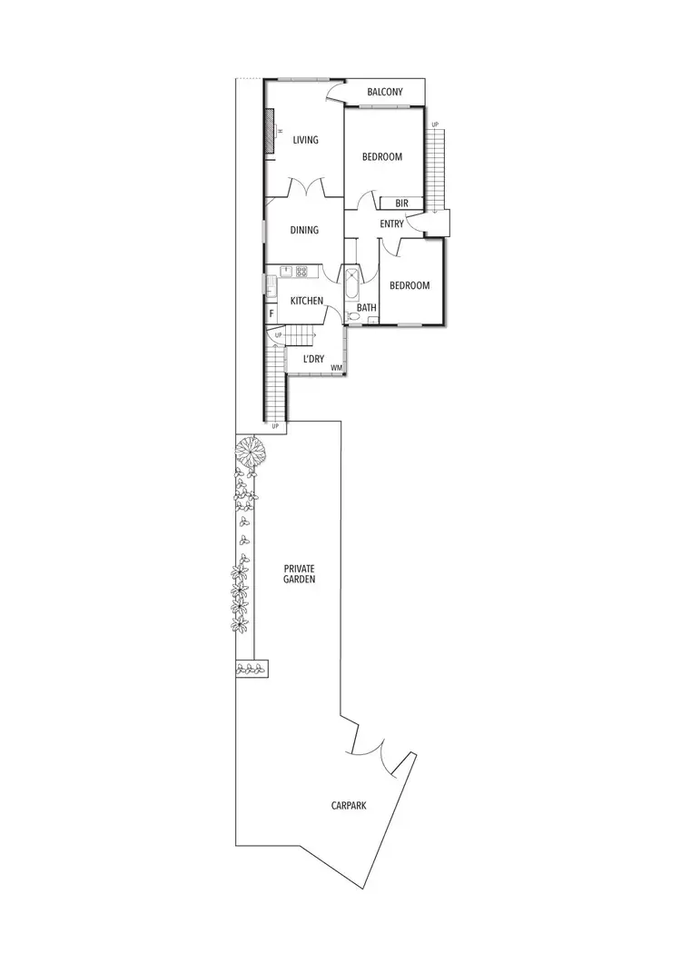 Floorplan of Homely apartment listing, 2/60 Alexandra Street, St Kilda East VIC 3183