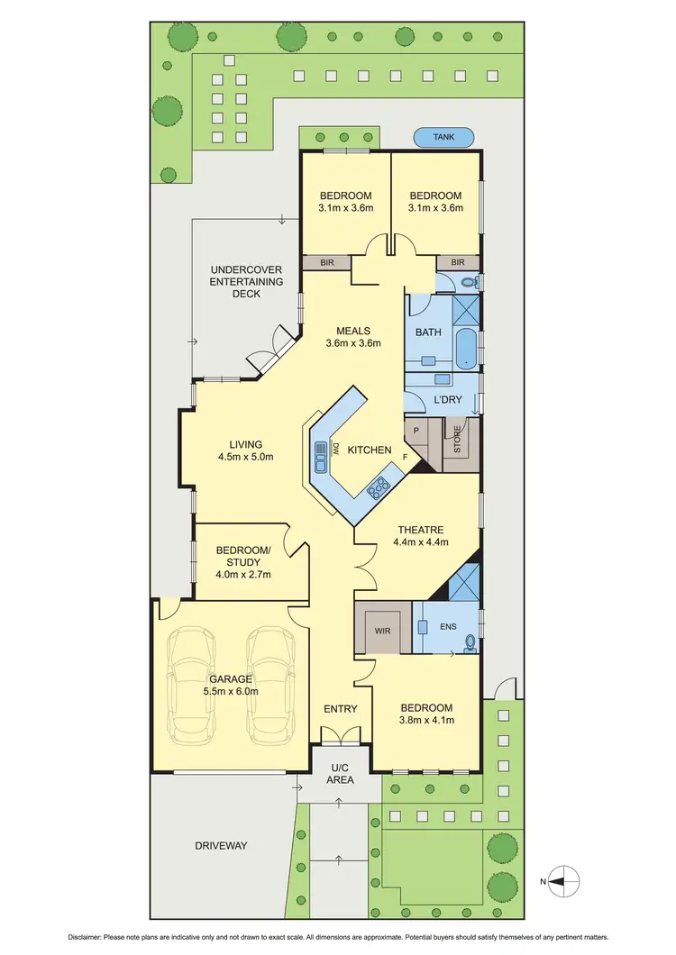 Floorplan of Homely house listing, 4 Ambleside Link, Doreen VIC 3754
