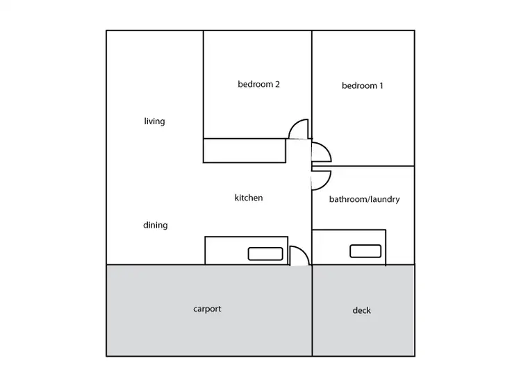 Floorplan of Homely house listing, 3/8 Inlet Crescent, Aireys Inlet VIC 3231